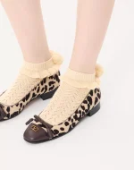 Valentino Valet Du Roi Ballerina In Pony-Effect Calfskin 25Mm - Image 7